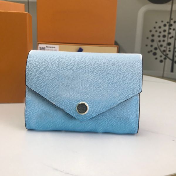 

2021 classic wallets woman fashion designers clutch purses monogrames clemence long wallet card holder purse with box dust bag-80386, Red;black