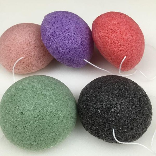 

sponges, applicators & cotton 1pcs natural konjac cosmetic puff bamboo charcoal cleanser sponge makeup facial cleaning tool smooth beauty es