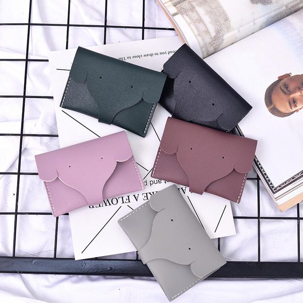 

coin purses pu leather women's small change money bags pocket wallets key holder case mini bag, Red;black