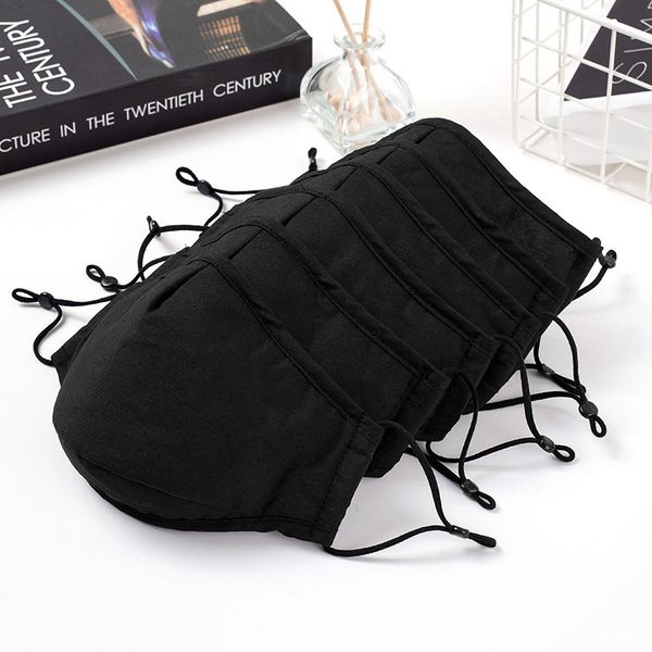 

black popular cotton mask and child adjustable sun protection riding dust haze