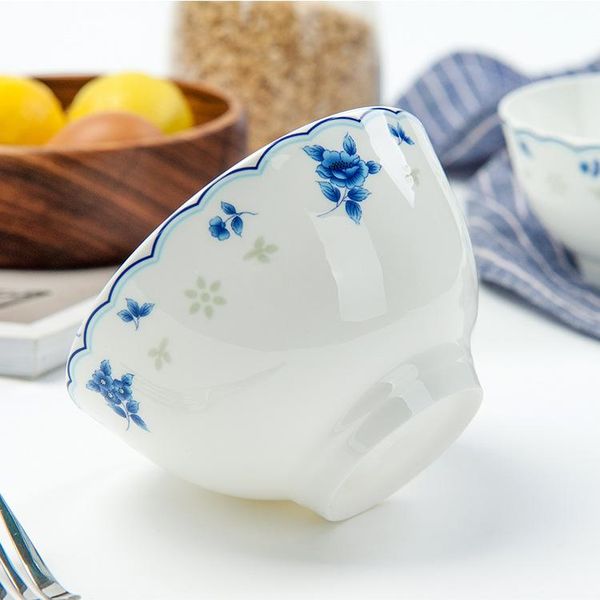 

bone china glaze medium color rice soup ceramic bowl dish set dinnerware sets