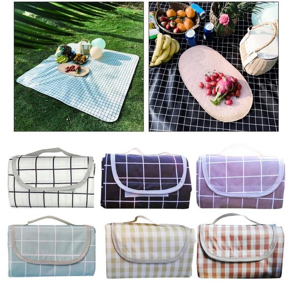 

outdoor pads 200x200cm foldable waterproof picnic mat fashion pad breathable blanket beach mats sandproof