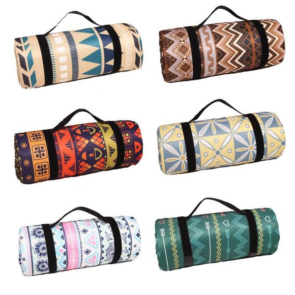

carpets portable persian style beach mat blanket foldable climbing outdoor waterproof camping picnic 200x200cm