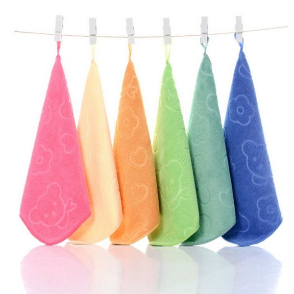 

towel 6 pcs baby bulk pack wash cloth fiber washers face hand towels wipe gift
