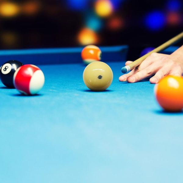 

white cue ball 57.2mm billiard aramith billar balls blue dot red 2021