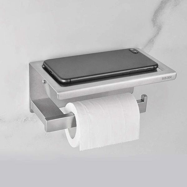 

toilet paper holders holder with phone shelf roll rack storage tissue bathroom accessory