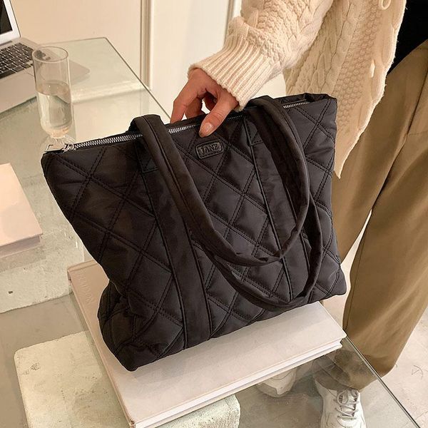 

evening bags casual travel women handbags and purse waterproof nylon shoulder tote female large capacity shopper