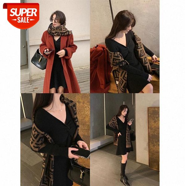 

homemade [stunner] knit dress women's v-neck base skirt can be haired #u19m, White;black