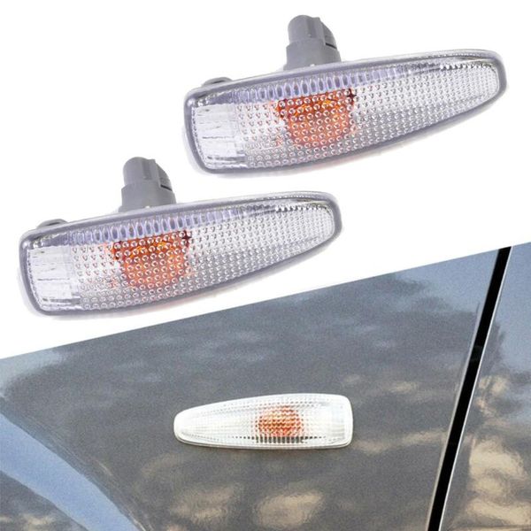 

2pcs side fender lamp left & right signal light durable led emergency lights