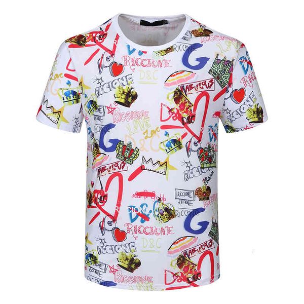 

men's t-shirts men-fashion-gentleman-letter-graffiti-print-tshirts--summer-cotton-o-neck-short-sleeve-t-shirts sleeve streetwear bycd, White;black