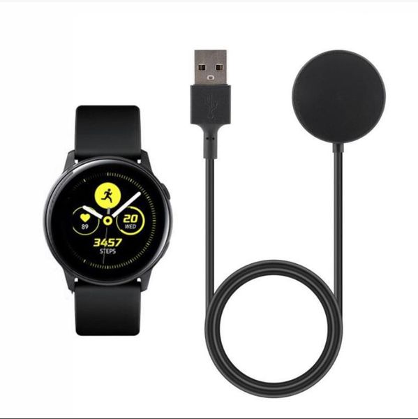 Caricabatterie USB per Samsung Galaxy Watch 4 3 40mm 44mm Cavo di ricarica Smartwatch per watch4 Classic 42mm 46mm