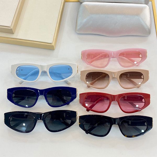 Óculos de sol de designer 0095 homens e mulheres quadro completo Multi-cor moda clássico shopping estilo óculos gato olho frame uv400 alta qualidade com caixa original