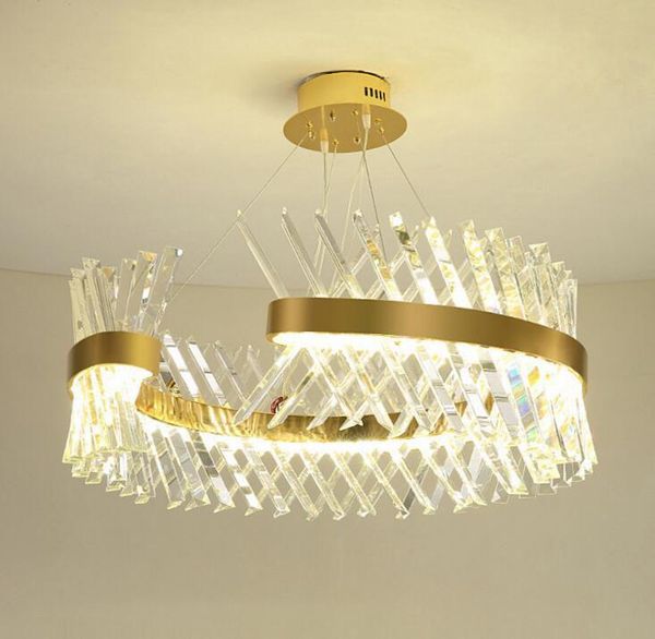 

chandeliers fashion ameican crystal chandelier led creative luxury villa ceiling lamp living room round 60cm 80 dining