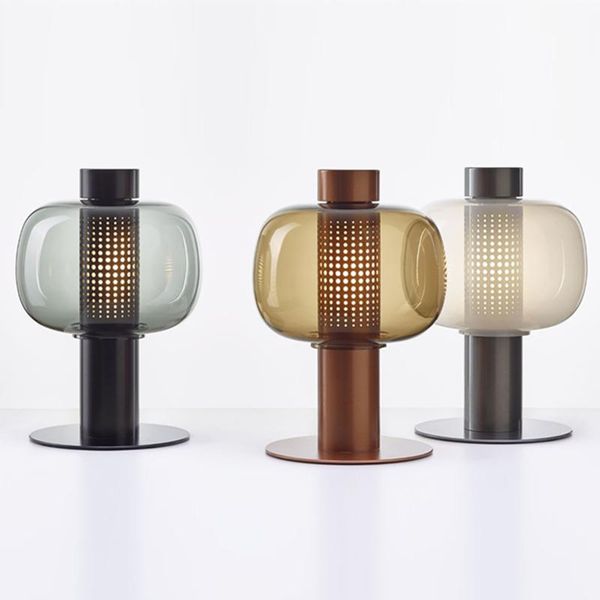 

table lamps est nordic lamp glass decoration led design reading light studyroom lighting