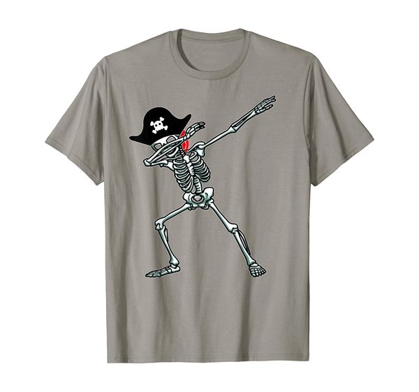 

Dabbing Skeleton T-Shirt Pirate Hat Dab Hip Hop Skull Gift, Mainly pictures