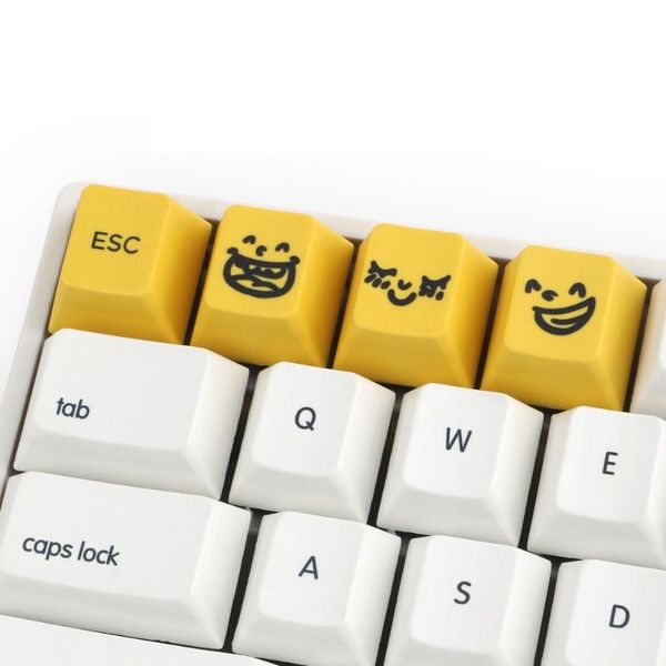 

custom pbt keycaps cherry mx profile for mechanical gaming keyboard enter esc f1 artisan keycap gk61 sk64 sk87 61 gh60 gamer keyboards