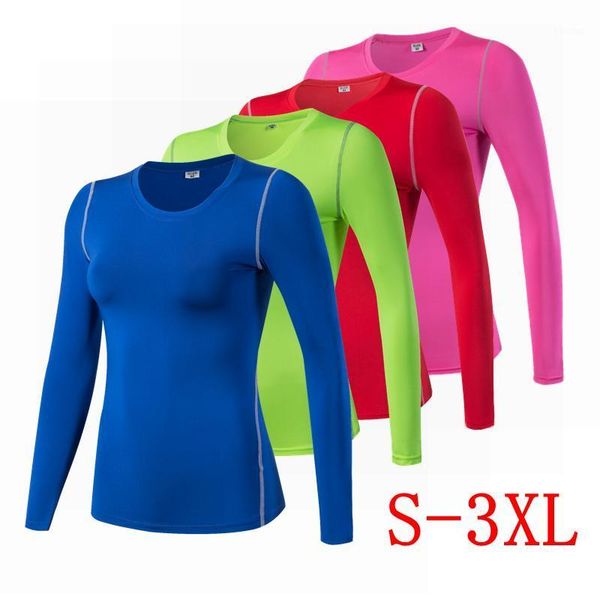 

yoga outfit women's long sleeve fitness shirt woman breathable training workout sports female quick-drying gym clothing 2021