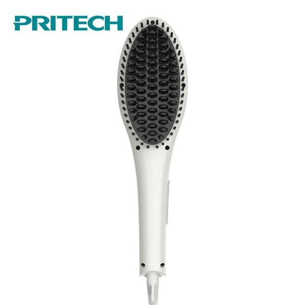 

electric hair brushes straightener brush ceramic care styling lcd display straightening irons tool comb