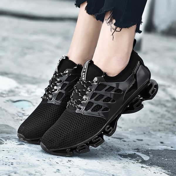 

fashion womens mens running shoes triple black green red pvc runners jogging sports trainers sneakers size 36-46 code: 40-tk06