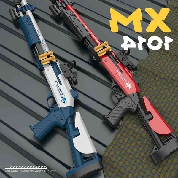 

0135ken xm1014 short soft bullet gun children's hand shell throwing sun boy toy