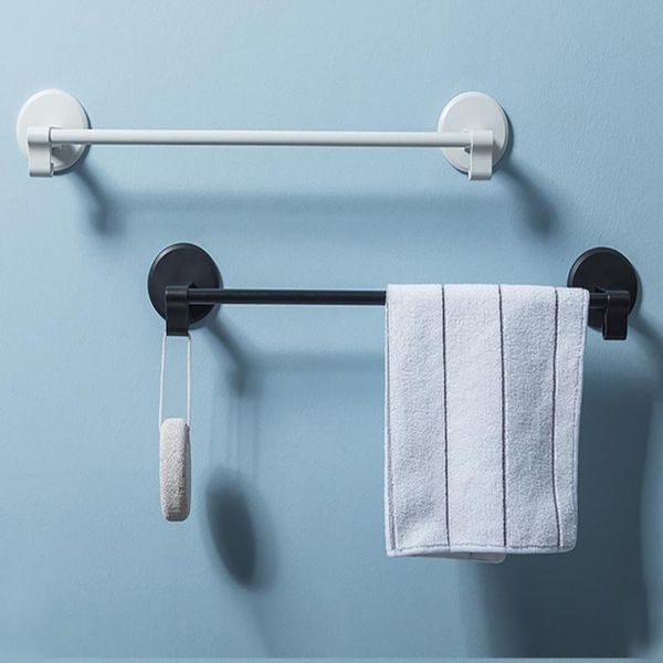 

towel racks self adhesive bar drill rack hand hanger bath wall shelf