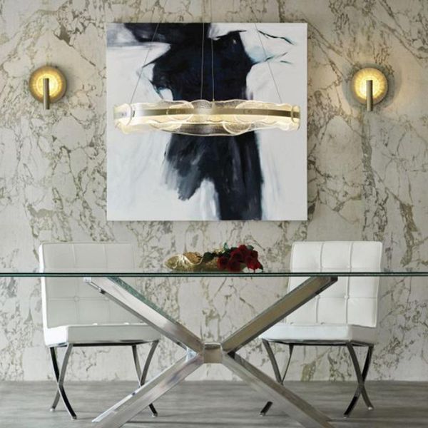 

pendant lamps post modern light luxury creative living room