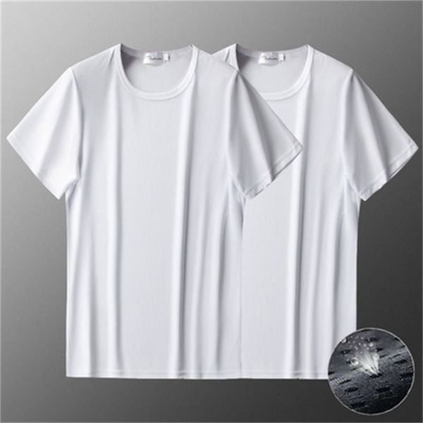 

fall product trend embroidered ribbed t-shirt men 210420, White;black