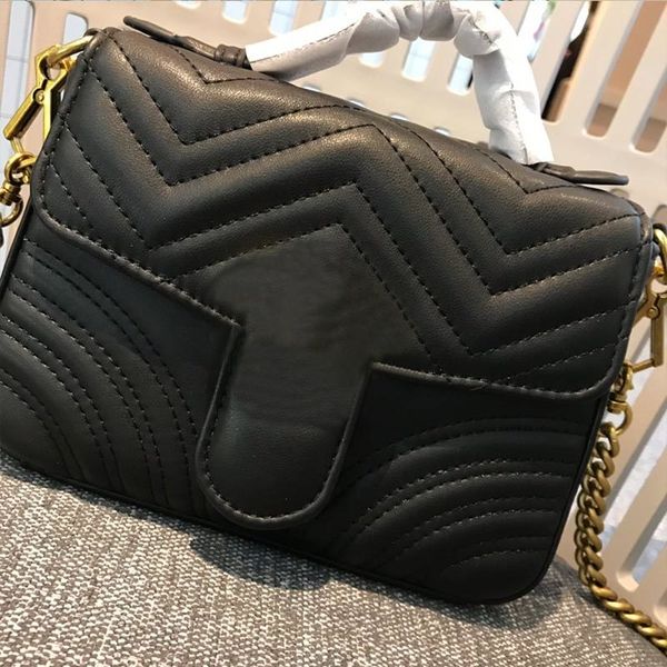 

women chain hearts wallet shoulder messenger womens handbags cowhide bag ladies stripes hndbag crossbody purse