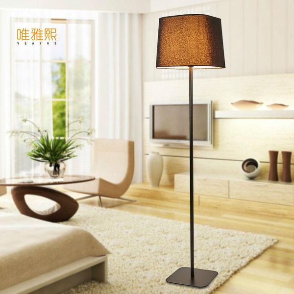 

floor lamps luminaria black lamp fabric lighting and ligts modern bed room