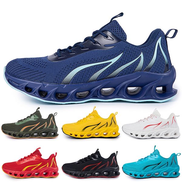 

non-brand running shoes men trainers white black yellows gold navy bred green mens sports sneakers walking jogging outdoor fashion