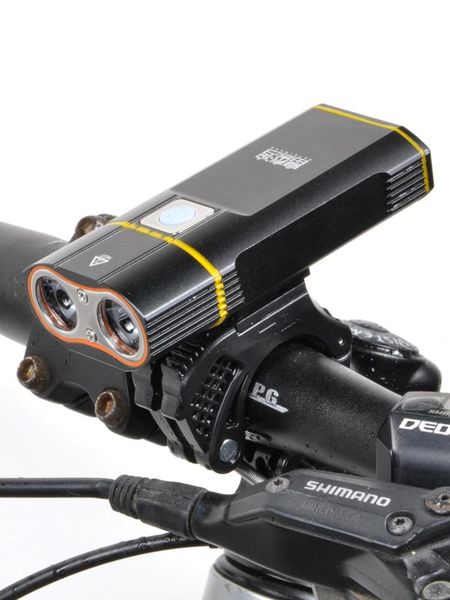 

waterproof bicycle light rechargeable front handlebar lights akcesoria rowerowe accessories bd50bl bike