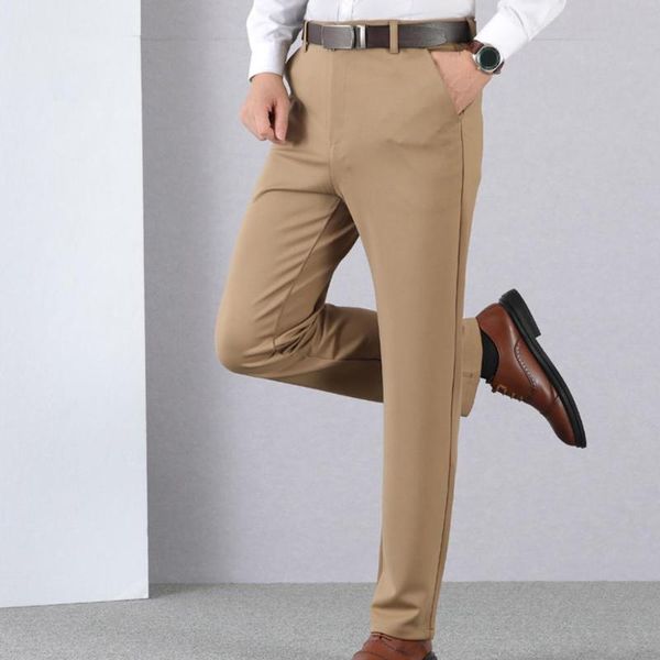 

men's suits & blazers pencial pants trendy akin-friendly winter suit anti-wrinkle spring fit for business negotiation, White;black