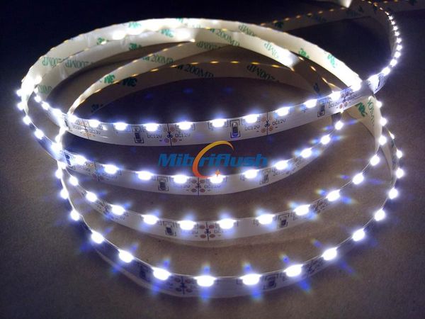 

strips ultra bright led strip light 9.6w/m 120leds/m side view flexible string warm/natural/cool white ip20 dc24v 8mm pcb