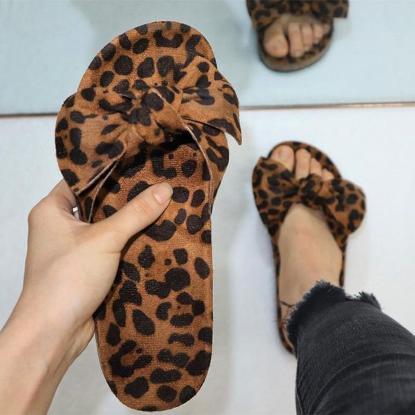 

slippers leopard sandals torridity 2021 fahion women open toe casual shoes ladies outdoor beach flops female #3, Black