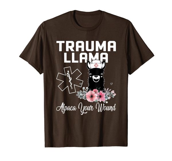 

Funny Trauma llama alpaca your wound tees, Nurse gift T-Shirt, Mainly pictures