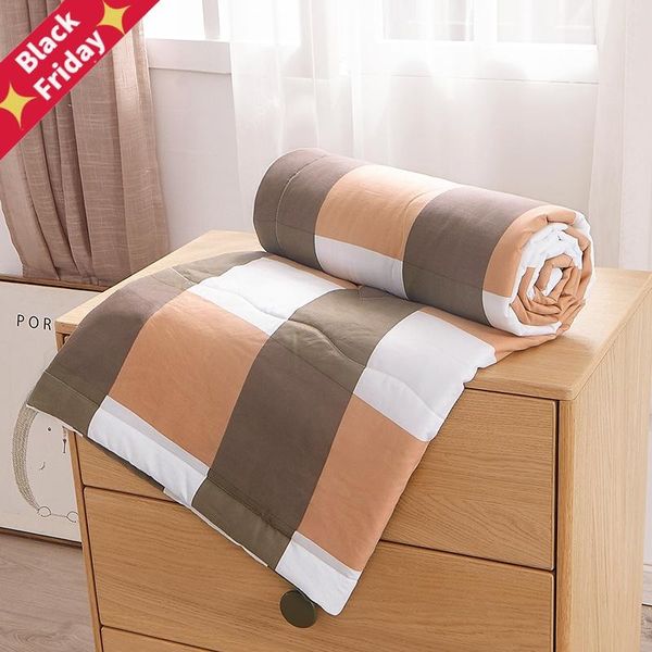 

soft summer quilt breathable throw airplane blankets office sofa bedding comforter bed cover student bedspread comforters & sets