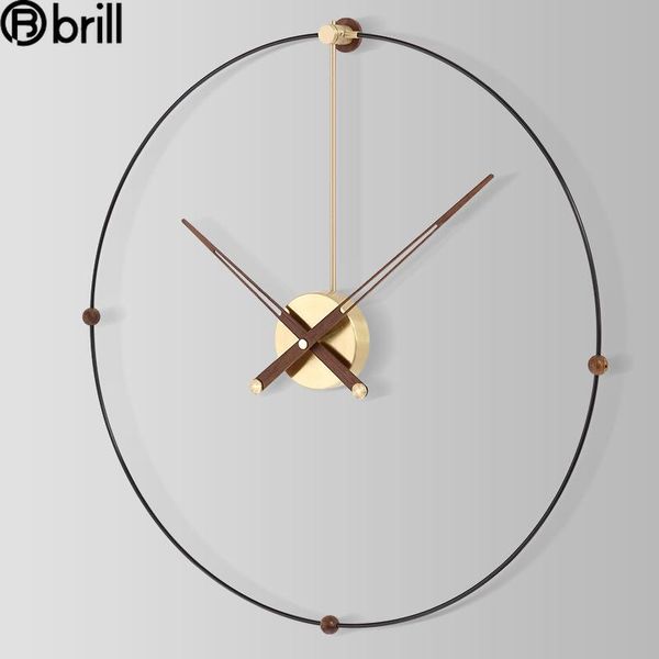 

nordic luxury large wall clock modern design art simple spain creative clocks home decor living room gift ideas 50