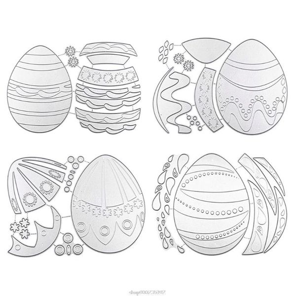 

painting supplies happy easter eggs metal cutting dies stencil scrapbooking diy stamp paper card embossing decoration ja11 21 dropship