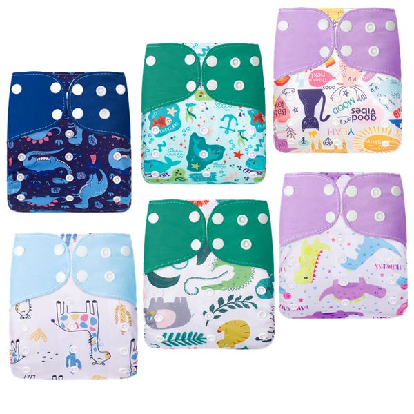 

simfamily]1pc reusable bamboo charcoal cloth diaper waterproof  pocket diaper charcoal nappy wholesale 827 y2