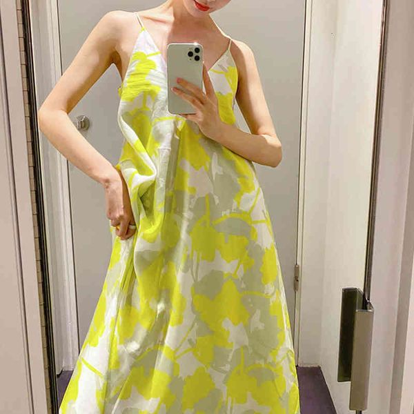 

casual dresses [ewq] korea chic summer trendy women v-neck print fashion holiday style sleeveless sling dress 16e2243 heoz, Black;gray