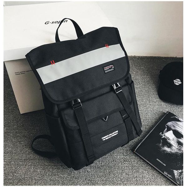 

backpack large capacity men oxford student school bags for teen boys male 2021