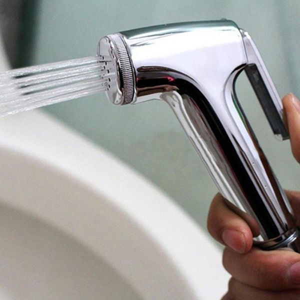 

bath accessory set 1 of toilet sprayer shiny surface anti-rust stainless steel abs hand-held bidet household