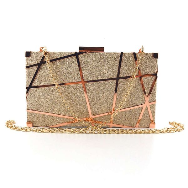 

designer storage bagluxury evening wallet women party banquet glitter bag gold wedding clutches party prom blingbling chain shoulder bag muj