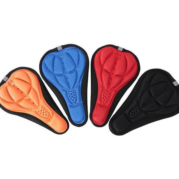 

bike saddles bicycle saddle 3d ultra soft cycling seat cover mtb mountain thickene sponge pad outdoor breathable gel cushion
