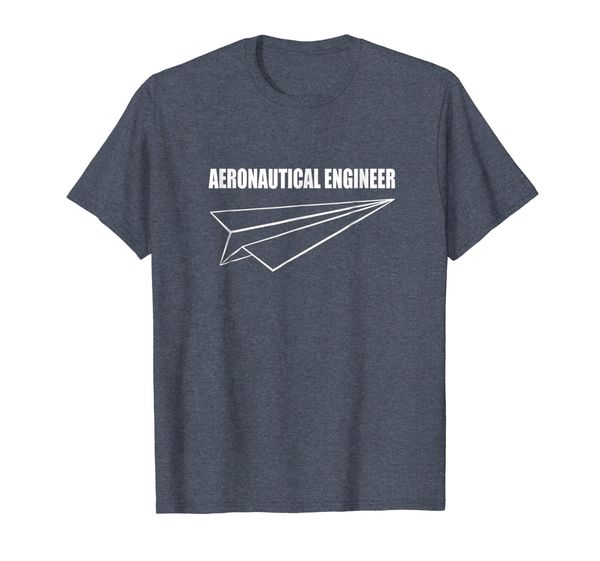 

aeronautical engineer paper airplane t-shirt, White;black