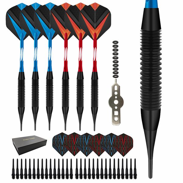 

darts goodarts knight dart set six soft electronic needle toys 96
