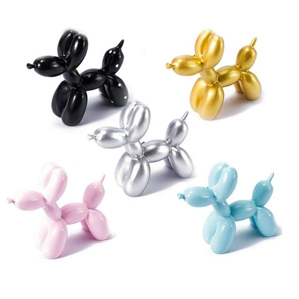 

decorative objects & figurines resin small balloon dog fashion cake baking home decorations deskornament