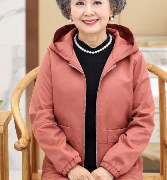 

women's jackets 2021 spring and autumn with style fashion long sleeve hooded jacket coat, Black;brown