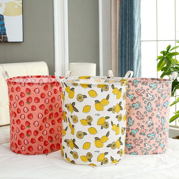 

laundry storage & organization foldable baskets for clothes toy book organizer with handle large dirty clothing bag
