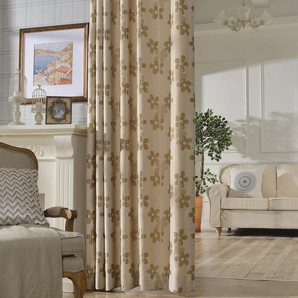 

curtain & drapes jacquard pastoral curtains for living dining room bedroomamerican simple modern flowers niche fashion fresh